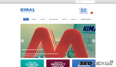 kimal.co.uk desktop anteprima