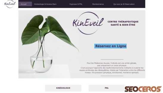 kineveil.ch desktop vista previa