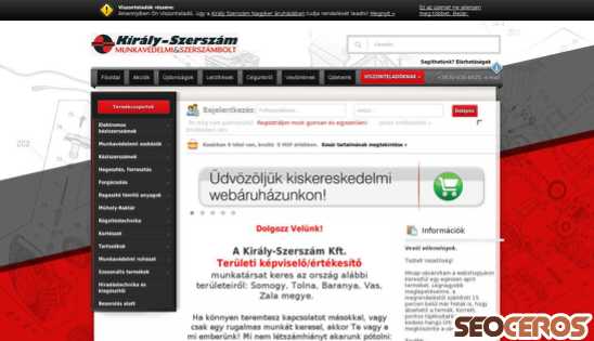 kiralyszerszam.hu desktop náhled obrázku