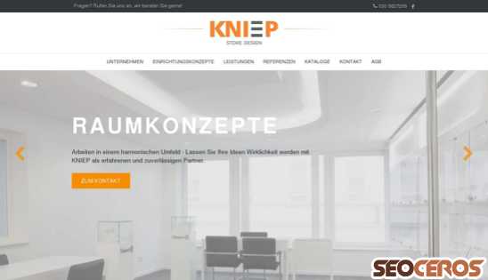 kniep.de desktop előnézeti kép