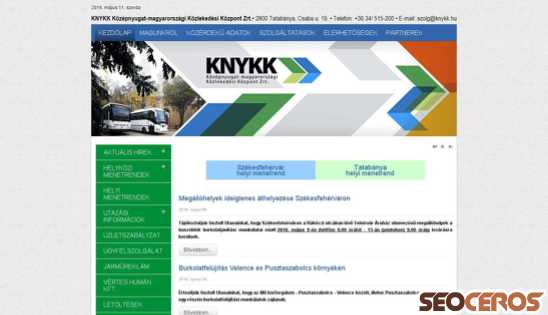 knykk.hu desktop előnézeti kép