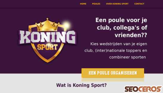 koningsport.nl desktop preview