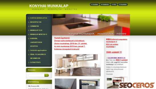 konyhai-munkalap.com desktop Vista previa