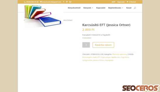 konyvkontroll.hu/product/karcsusito-eft-jessica-ortner desktop előnézeti kép