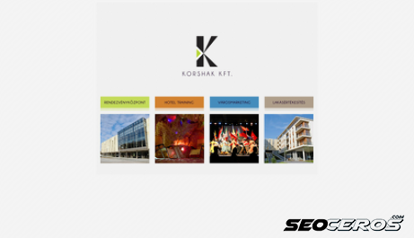 korshak.hu desktop náhled obrázku