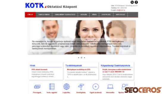 kotk.hu desktop előnézeti kép