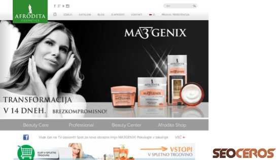 kozmetika-afrodita.com desktop náhľad obrázku
