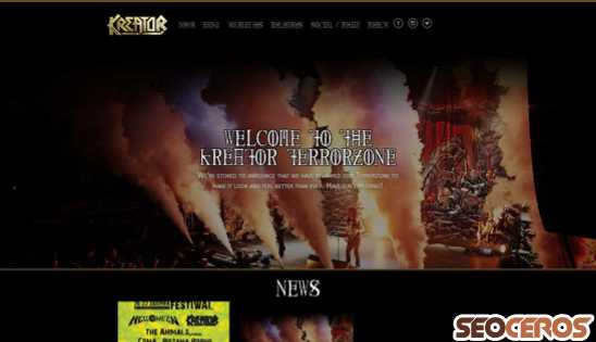 kreator-terrorzone.de desktop náhled obrázku