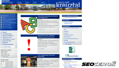 kreuztal.de desktop előnézeti kép