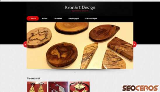 kronart.hu desktop náhľad obrázku