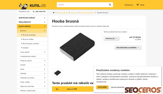 kutil.cz/rucni-naradi/brusivo/brusne-houbicky/houba-brusna desktop previzualizare
