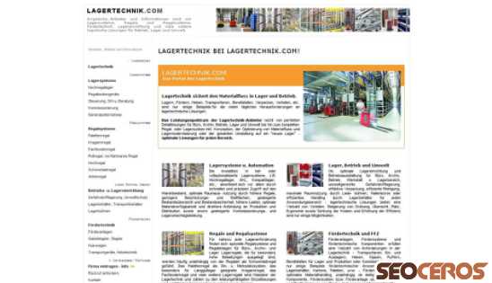 lagertechnik.com desktop náhled obrázku