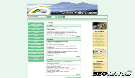 landkreis-hildburghausen.de desktop előnézeti kép