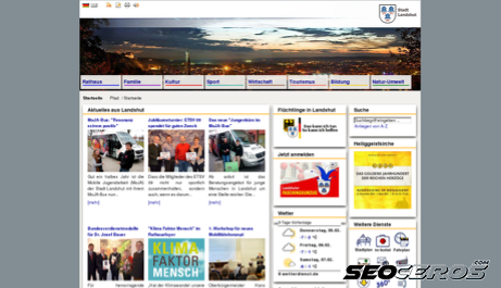 landshut.de desktop előnézeti kép