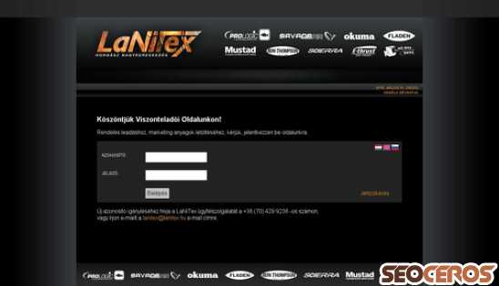lanitex.hu desktop náhľad obrázku