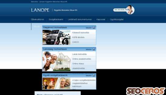lanope.hu desktop előnézeti kép