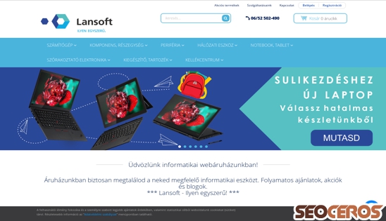 lansoft.hu desktop vista previa