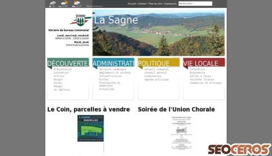 lasagne.ch desktop náhled obrázku