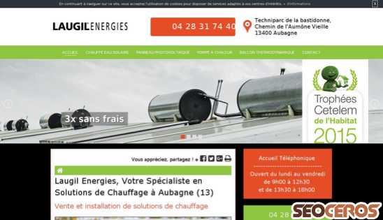 laugil-energies-aubagne.fr desktop náhled obrázku