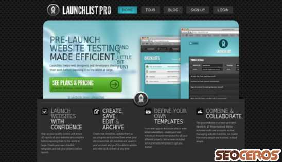 launchlist.net desktop előnézeti kép