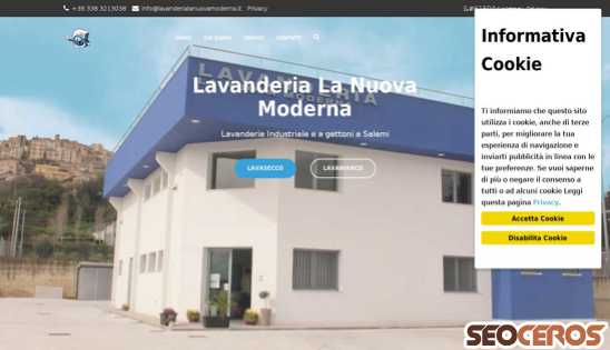 lavanderialanuovamoderna.it desktop náhled obrázku