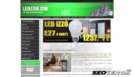 ledizzok.com desktop náhľad obrázku