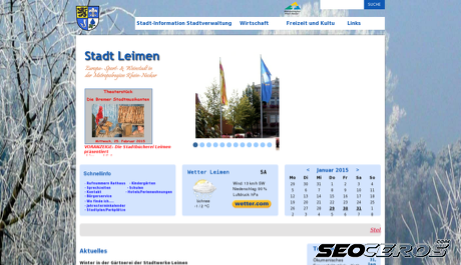leimen.de desktop előnézeti kép