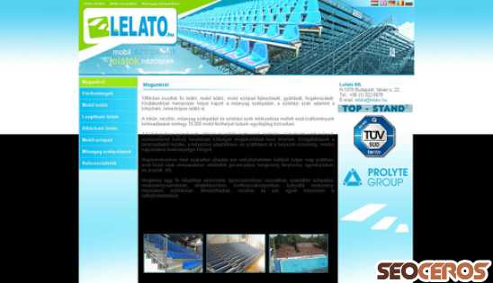lelato.hu desktop náhled obrázku