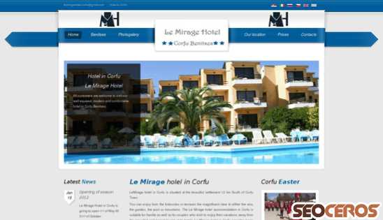 lemiragehotel.gr desktop előnézeti kép