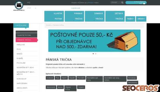 lemurak.cz/panska-tricka desktop előnézeti kép