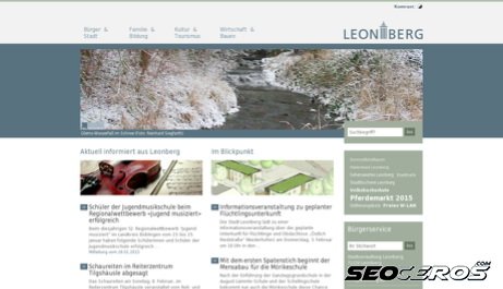 leonberg.de desktop náhľad obrázku