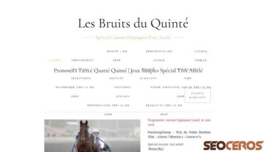 les-bruits-du-quinte.fr desktop obraz podglądowy