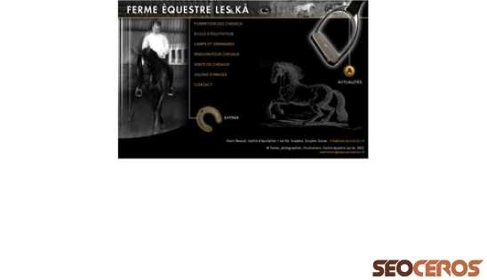 leska-equitation.ch desktop förhandsvisning