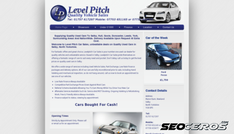 levelpitch.co.uk desktop Vista previa