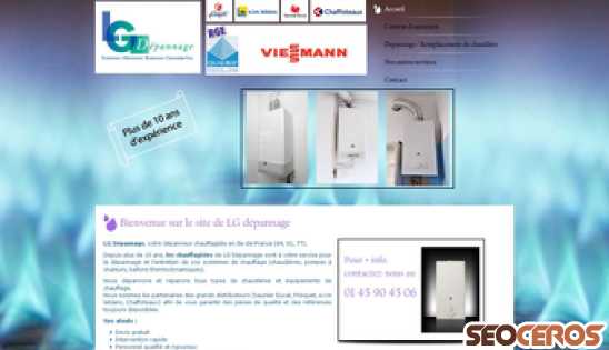lgdepannage.fr desktop náhľad obrázku