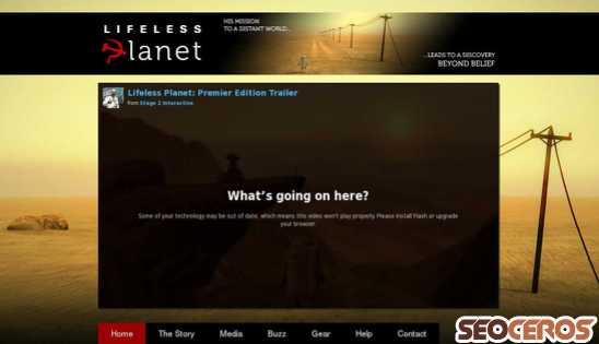lifelessplanet.com desktop previzualizare