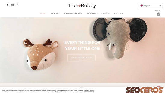 likebobby.nl desktop náhled obrázku
