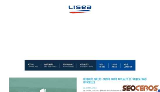 lisea.fr desktop náhled obrázku
