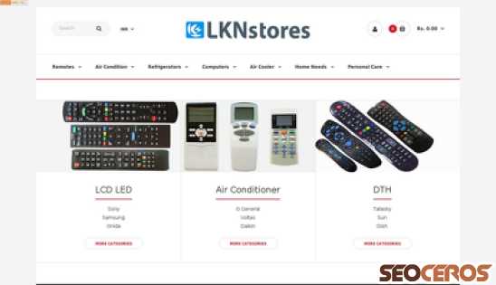 lknstores.com desktop Vorschau