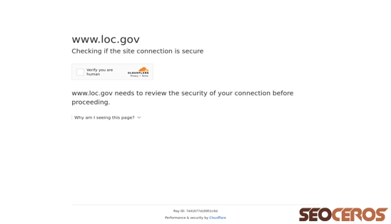 loc.gov desktop preview