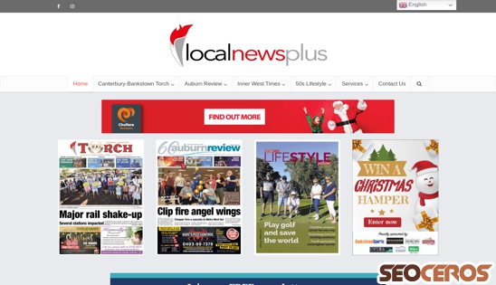 localnewsplus.com.au desktop previzualizare