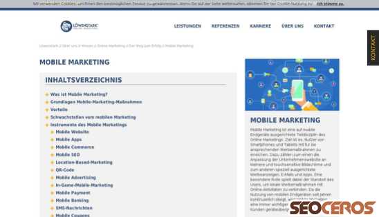 loewenstark.com/wissen/mobile-marketing desktop previzualizare