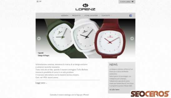lorenz.it desktop vista previa