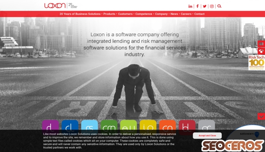 loxon.eu desktop náhľad obrázku
