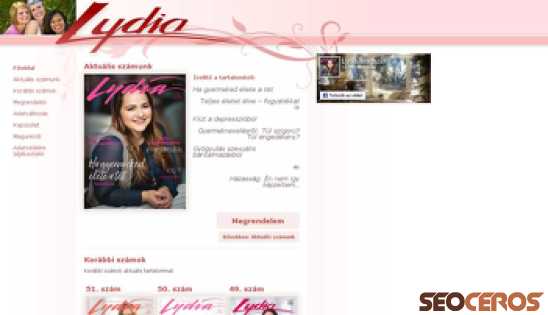 lydia.hu desktop náhľad obrázku