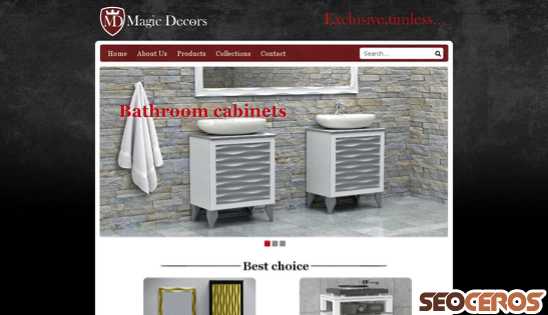 magic-decors.com desktop náhled obrázku