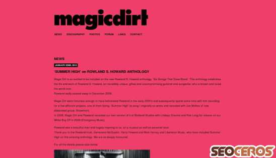 magicdirt.com desktop förhandsvisning