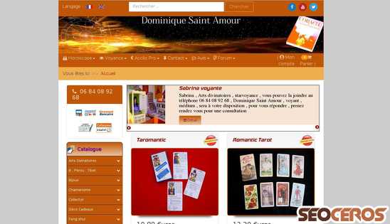magnetiseur-voyance.com desktop náhľad obrázku