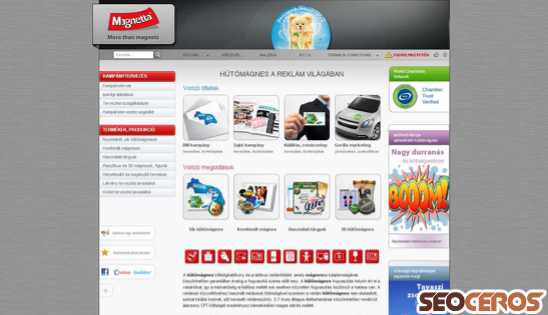 magnetta.hu desktop előnézeti kép