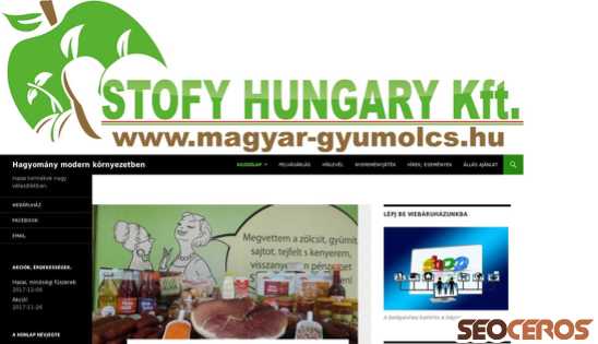 magyar-gyumolcs.hu desktop prikaz slike